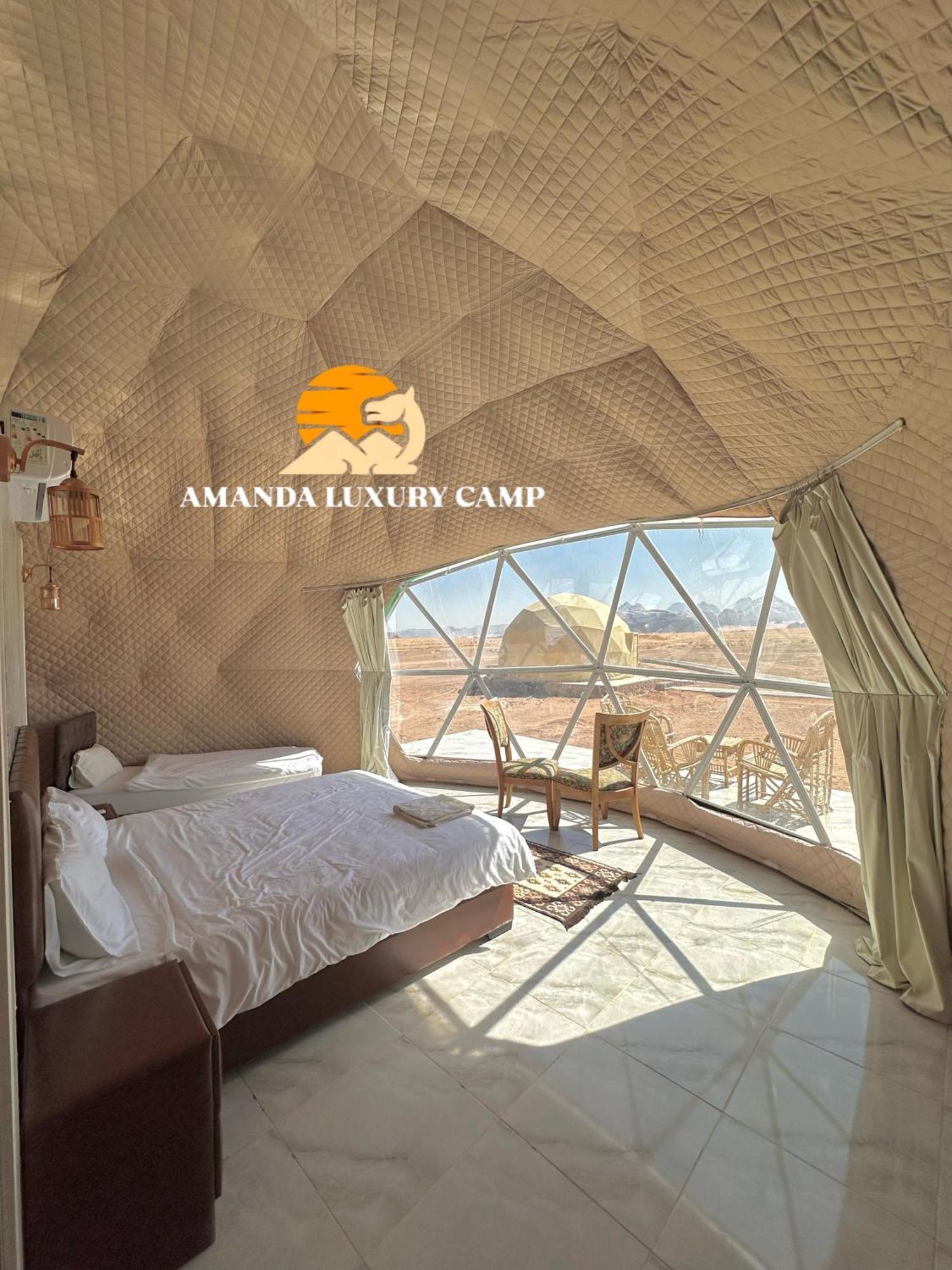 מלון וואדי רם Amanda Luxury Camp מראה חיצוני תמונה
