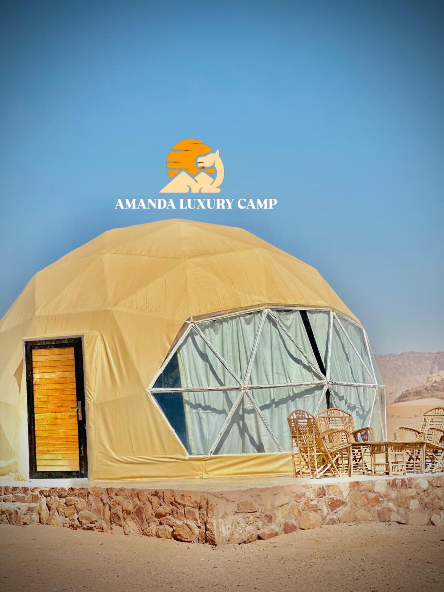 מלון וואדי רם Amanda Luxury Camp מראה חיצוני תמונה