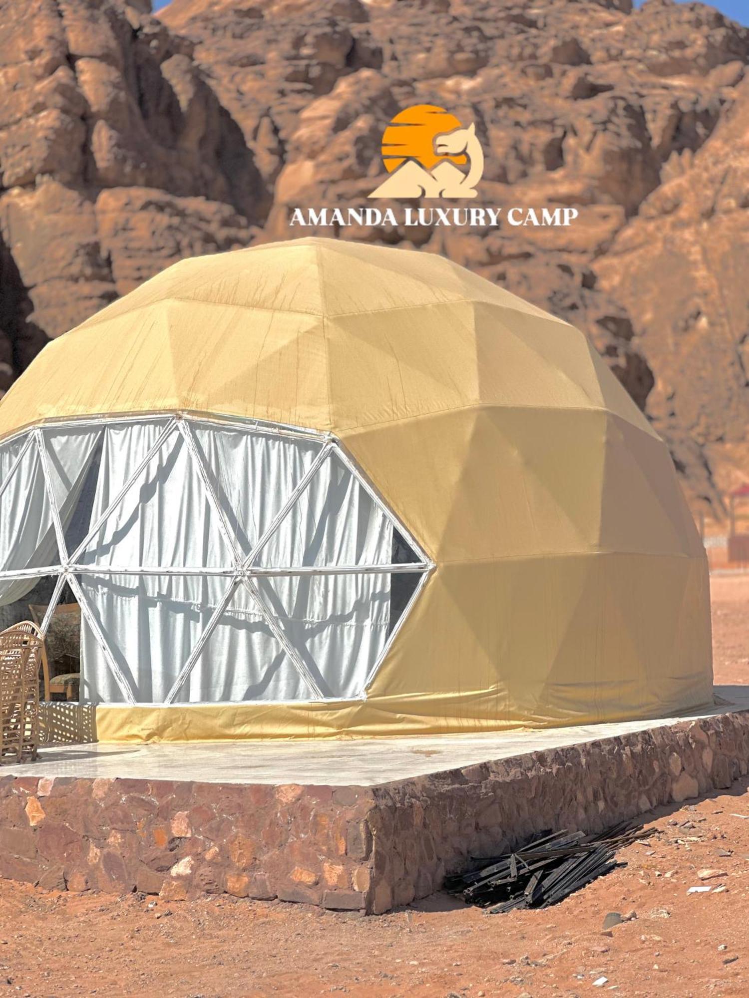 מלון וואדי רם Amanda Luxury Camp מראה חיצוני תמונה
