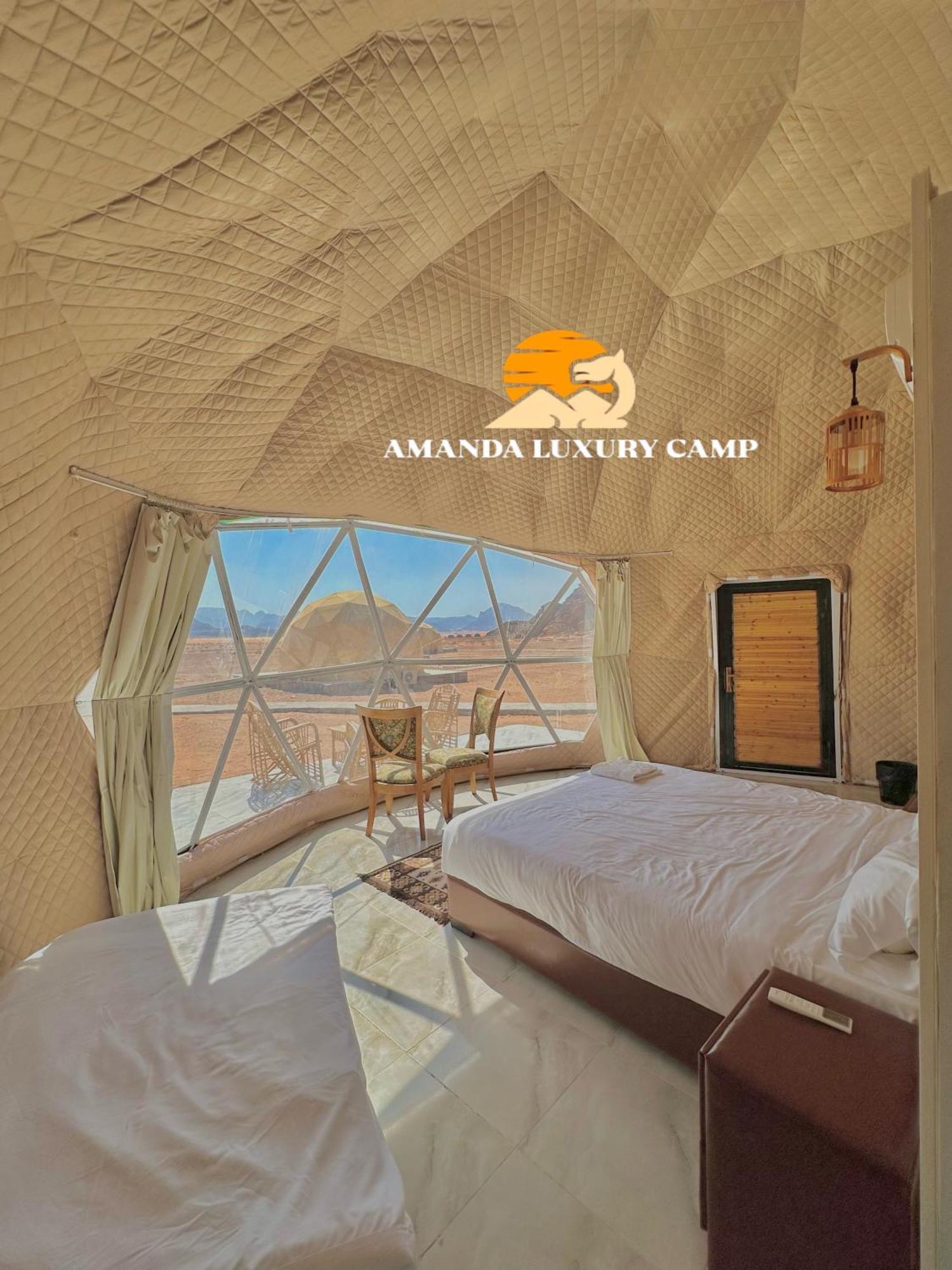 מלון וואדי רם Amanda Luxury Camp מראה חיצוני תמונה