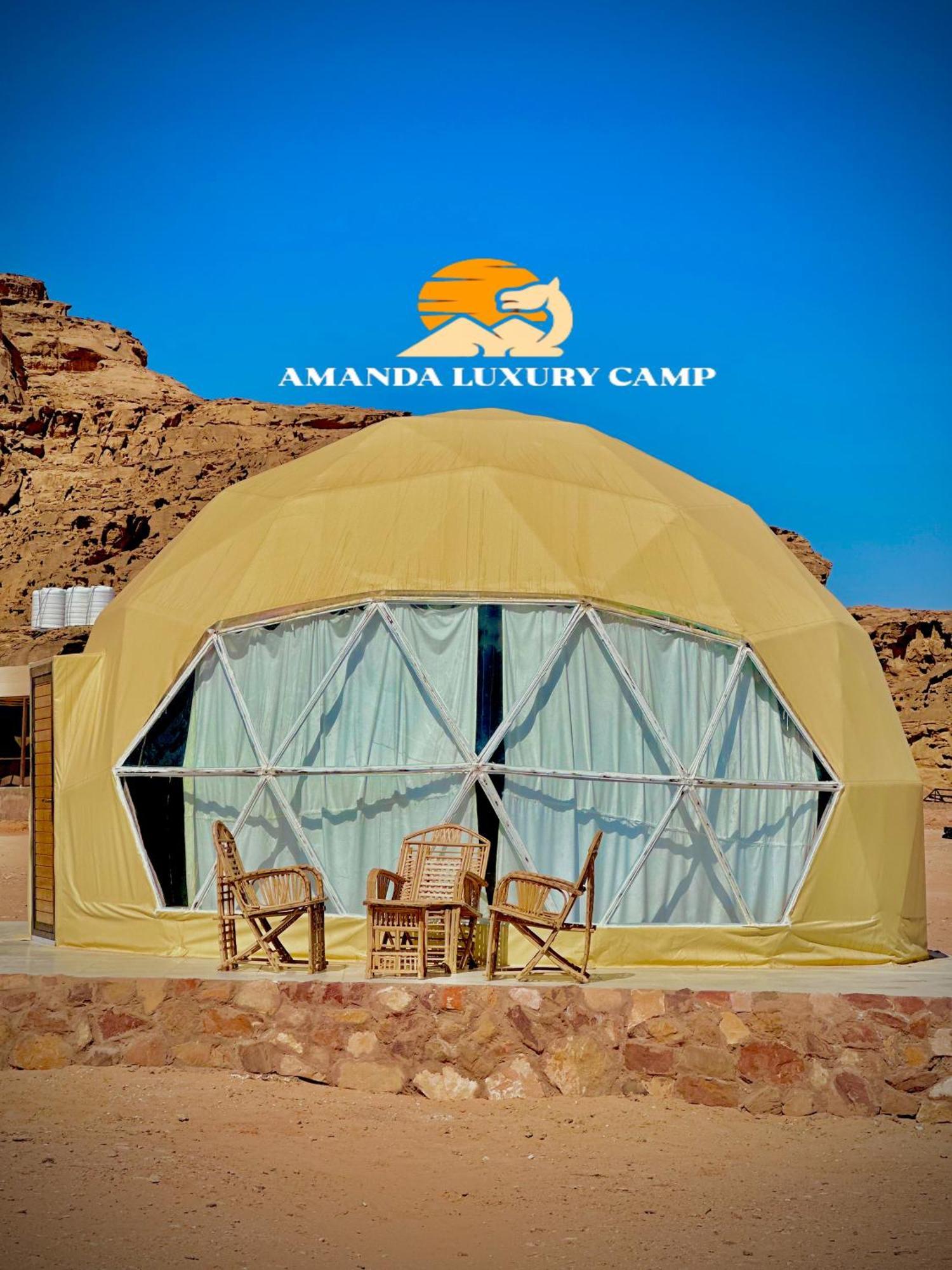 מלון וואדי רם Amanda Luxury Camp מראה חיצוני תמונה