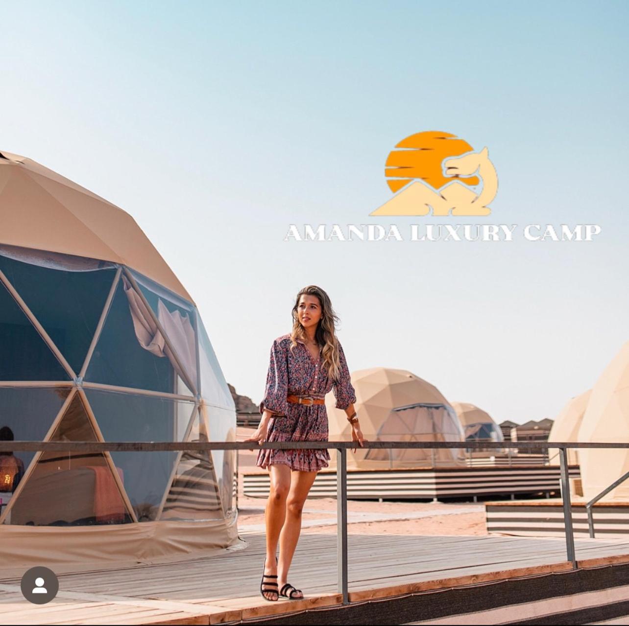 מלון וואדי רם Amanda Luxury Camp מראה חיצוני תמונה