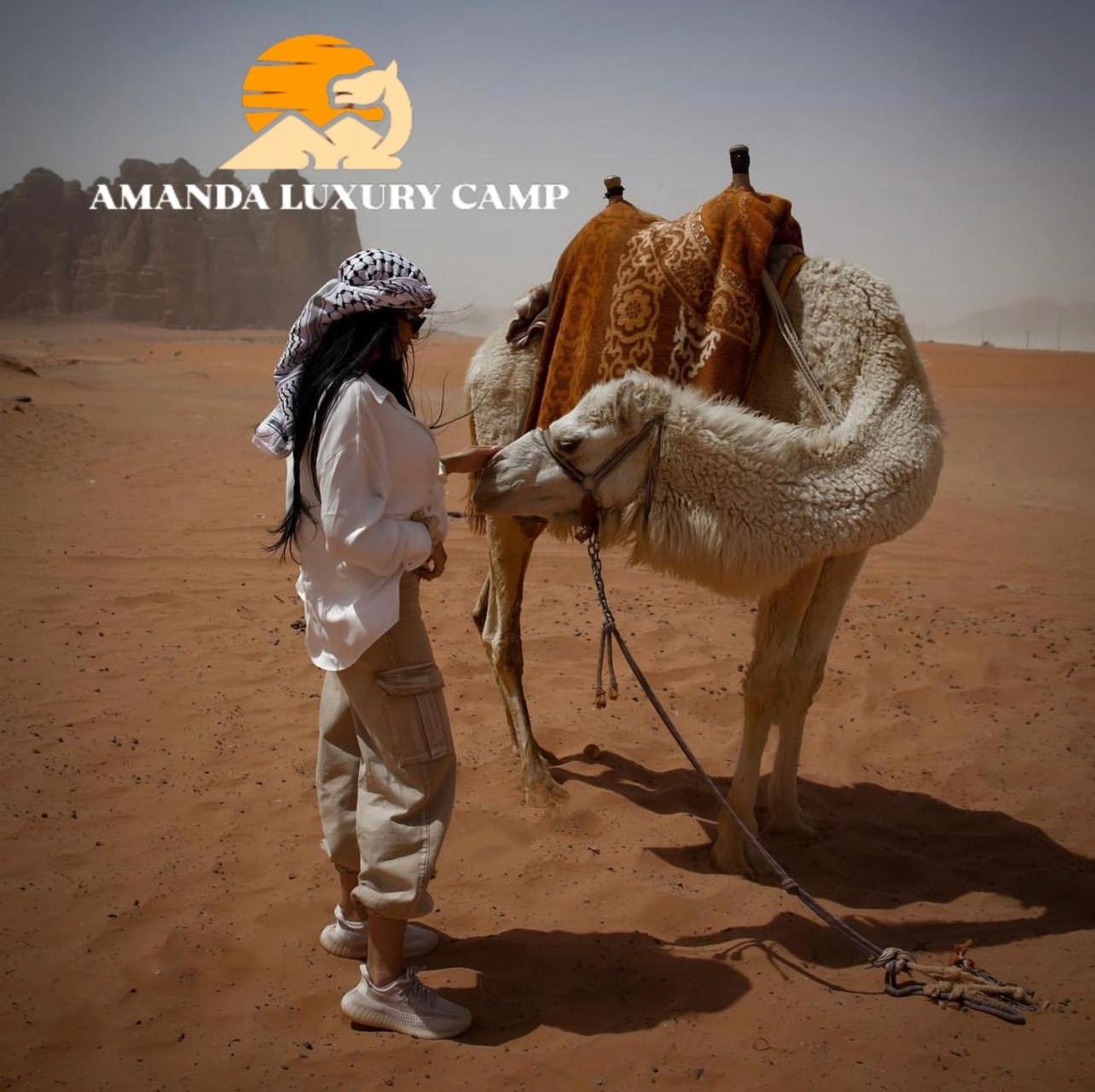 מלון וואדי רם Amanda Luxury Camp מראה חיצוני תמונה