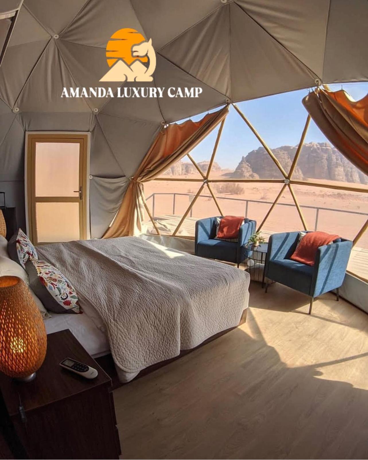 מלון וואדי רם Amanda Luxury Camp מראה חיצוני תמונה