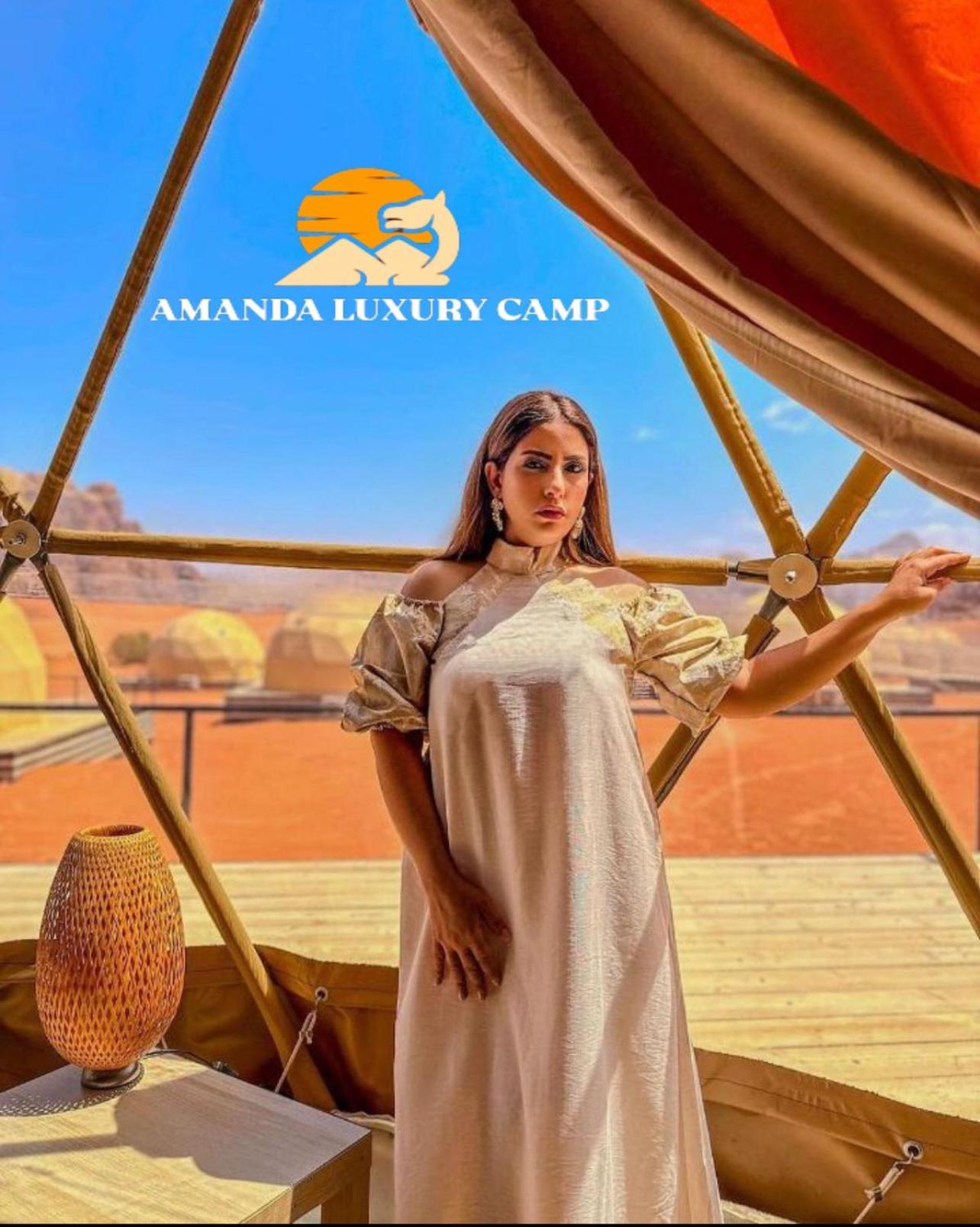 מלון וואדי רם Amanda Luxury Camp מראה חיצוני תמונה