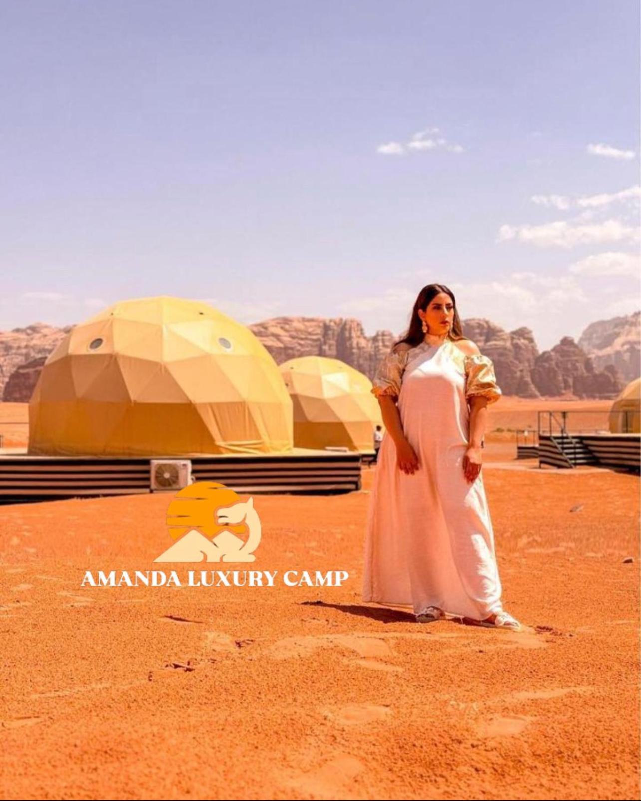 מלון וואדי רם Amanda Luxury Camp מראה חיצוני תמונה