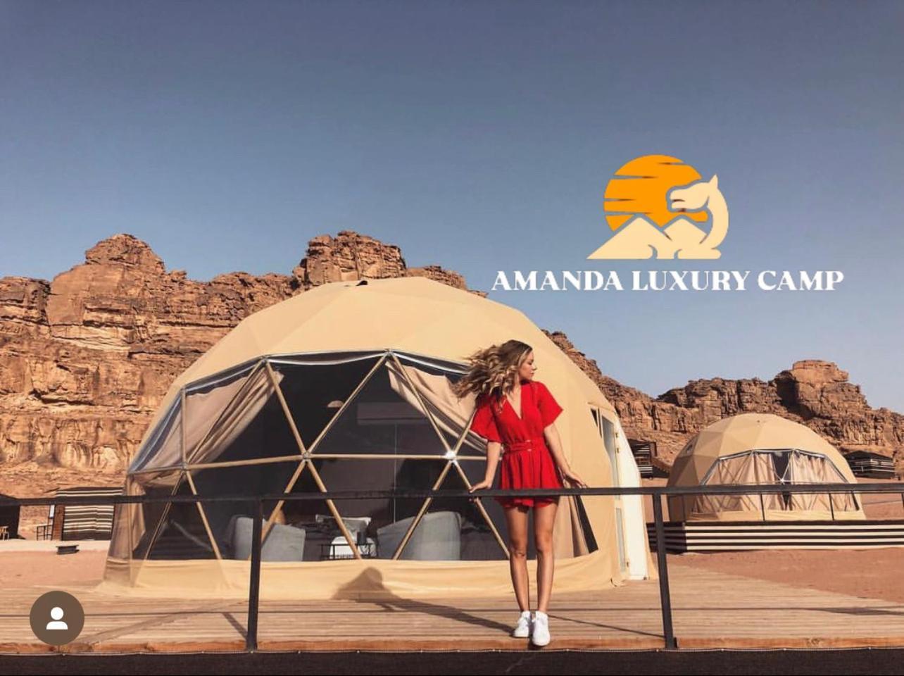 מלון וואדי רם Amanda Luxury Camp מראה חיצוני תמונה
