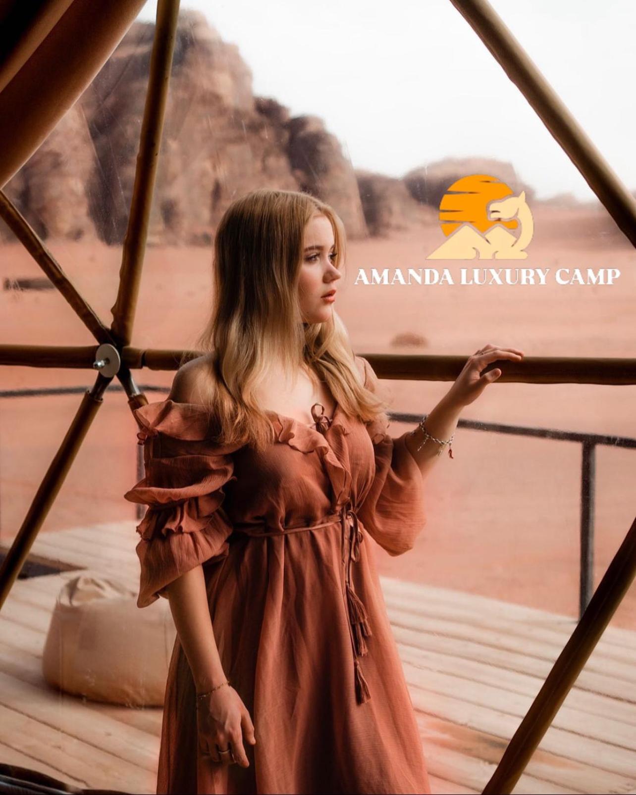 מלון וואדי רם Amanda Luxury Camp מראה חיצוני תמונה