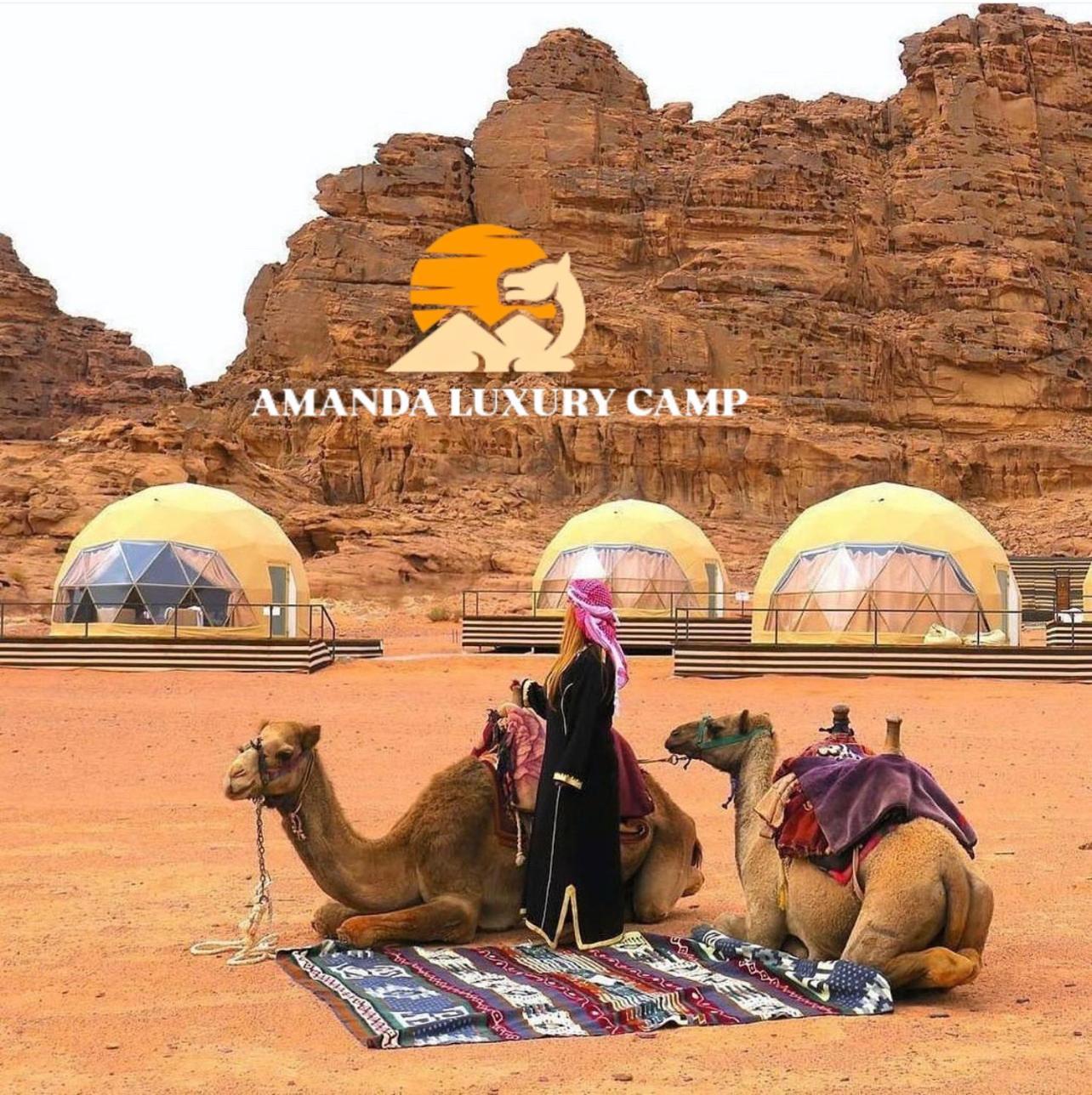 מלון וואדי רם Amanda Luxury Camp מראה חיצוני תמונה