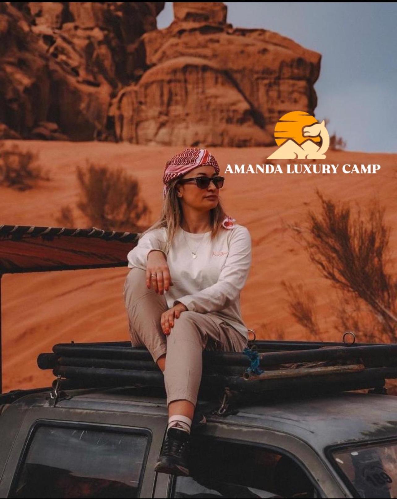מלון וואדי רם Amanda Luxury Camp מראה חיצוני תמונה