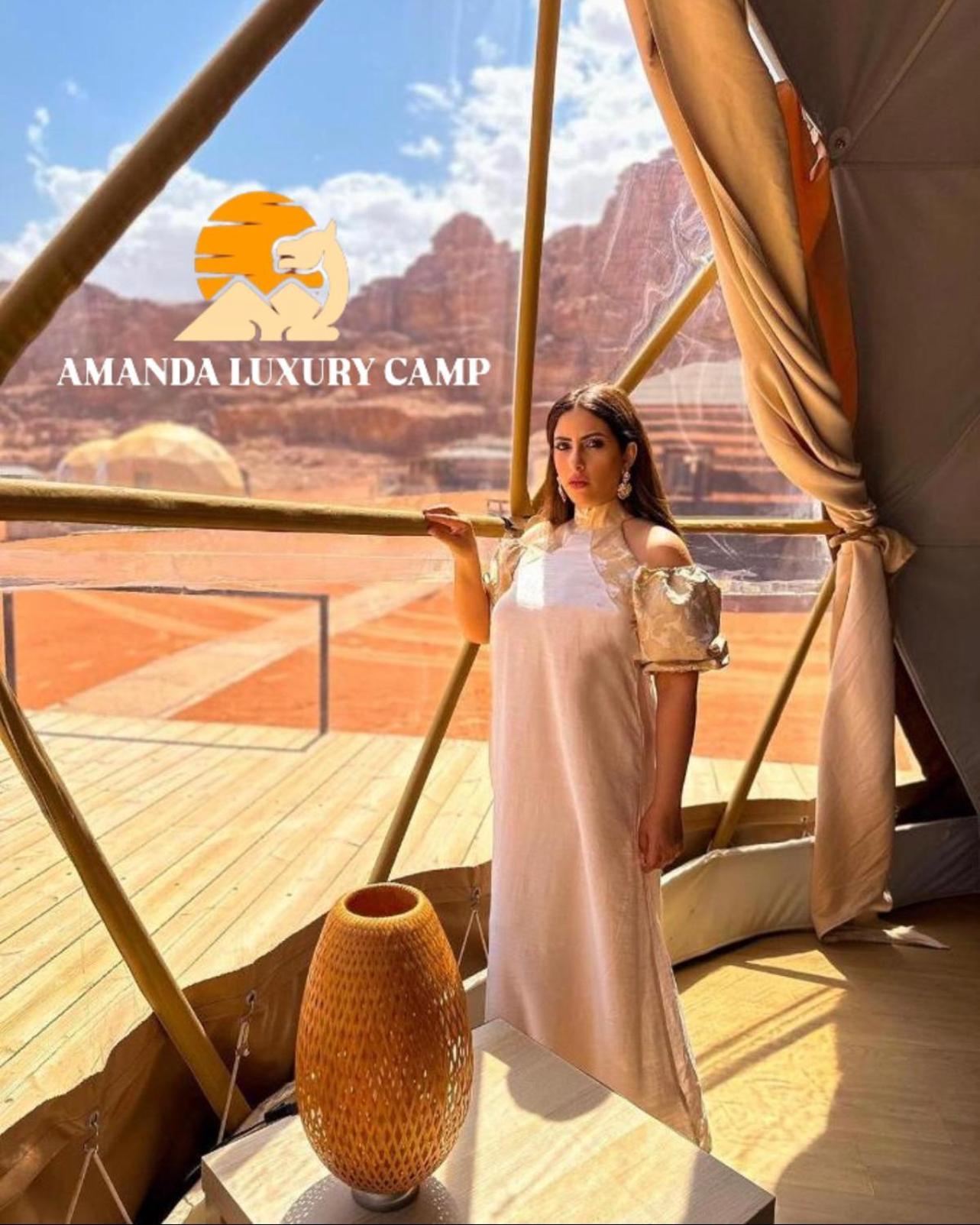 מלון וואדי רם Amanda Luxury Camp מראה חיצוני תמונה